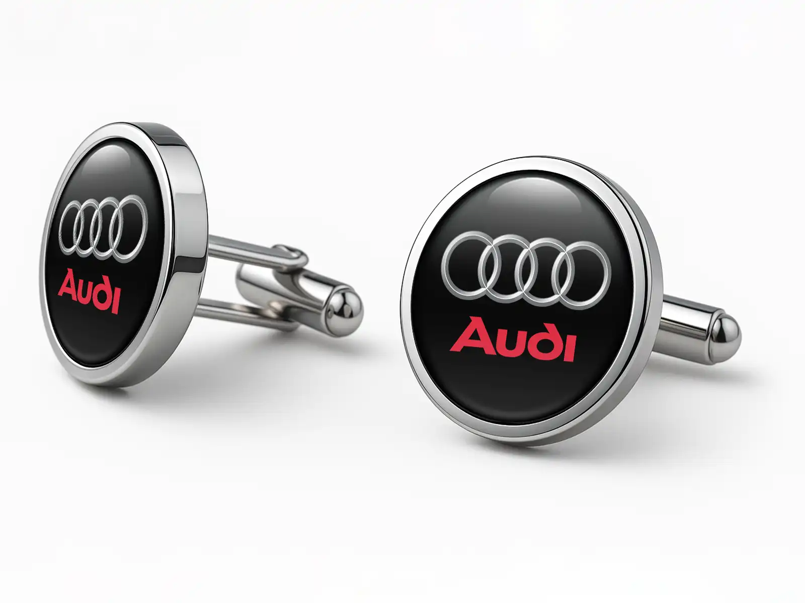 Audi Personalized Cufflinks Men Luxury Edition Gift Set Pro
